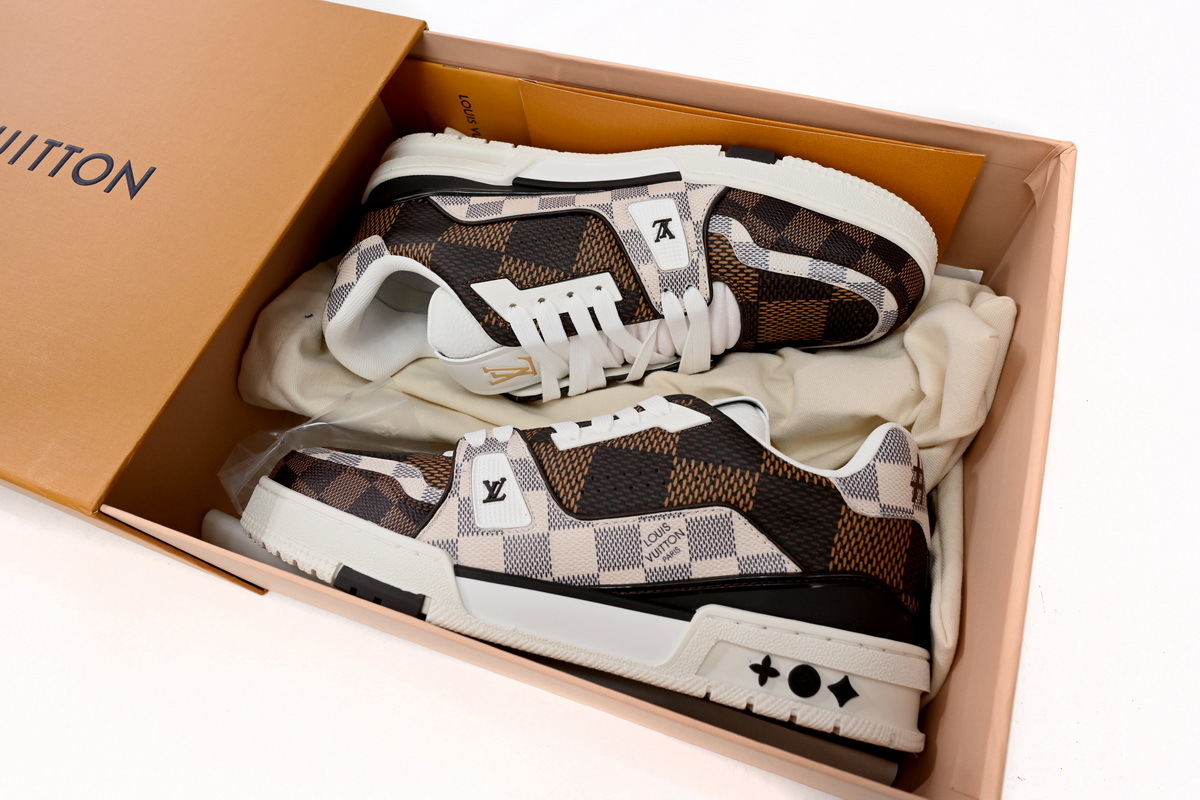 PK Louis Vuitton Trainer Brown,1AAST3