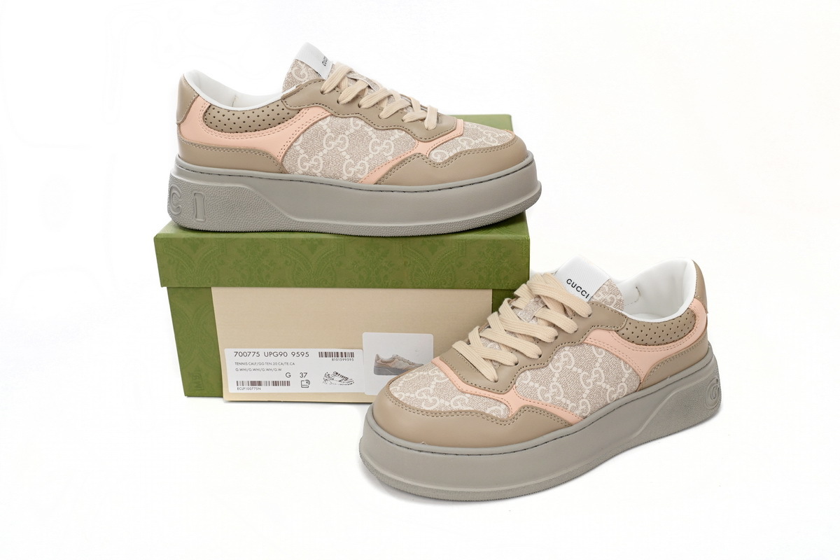 PK GUCCI Chunky B Wheat Pink, 700775 UPG90 9595