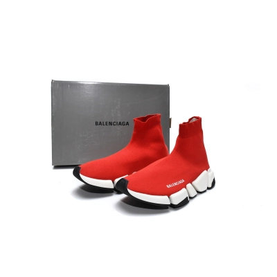 PK Balenciaga Speed 2.0 Red 01