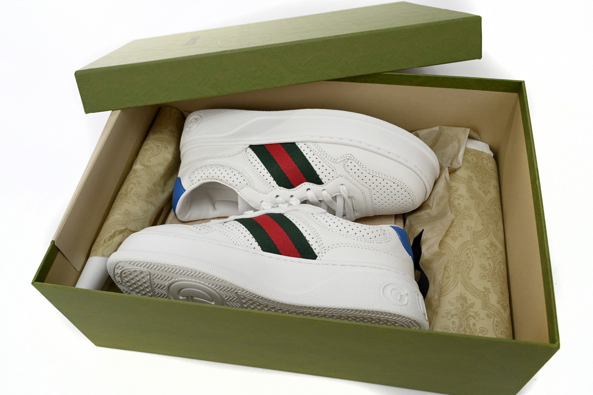 PK GUCCI Chunky B White and Blue Tail, 669698 UPG10 9060