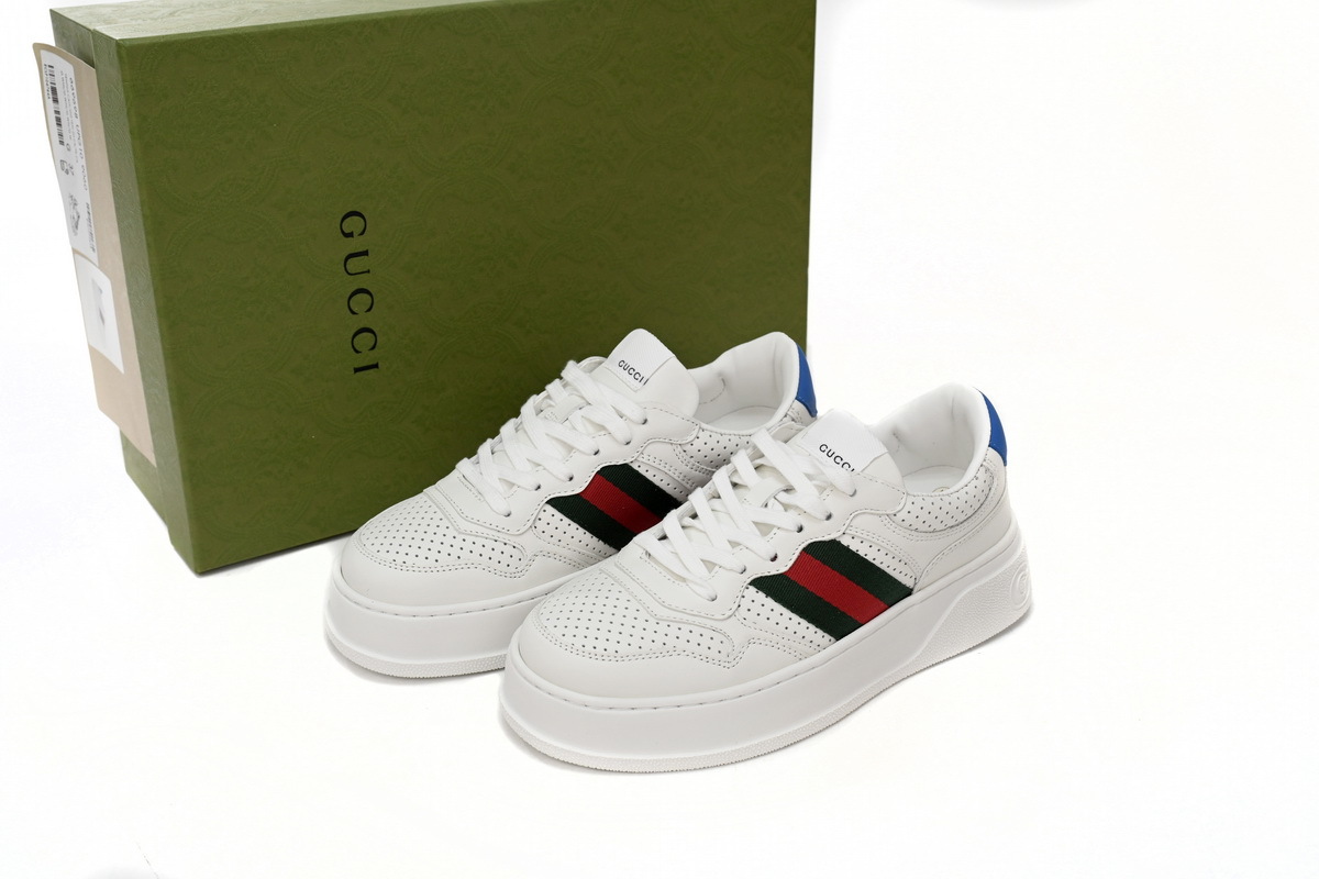 PK GUCCI Chunky B White and Blue Tail, 669698 UPG10 9060