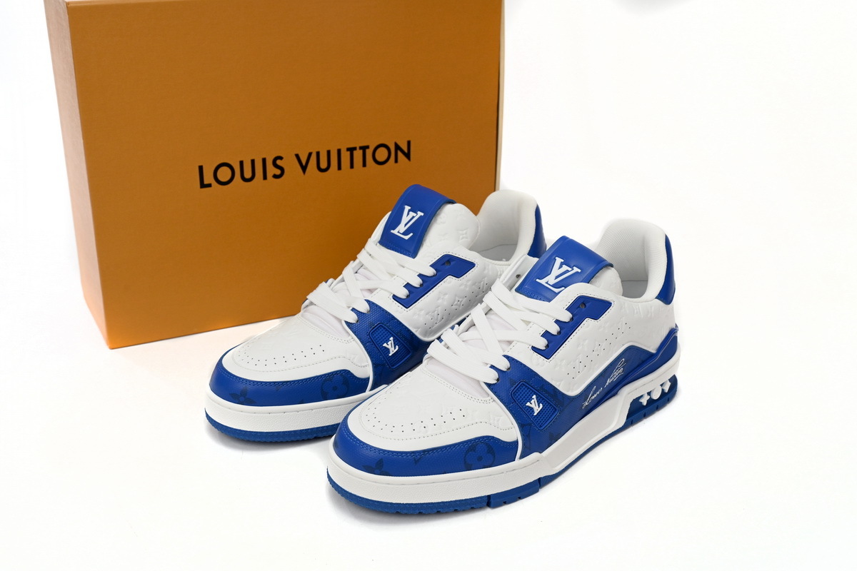 PK Louis Vuitton White Blue,1AANEV