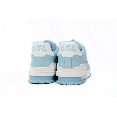 PK Louis Vuitton Trainer Baby Blue,1AAHSJ  02