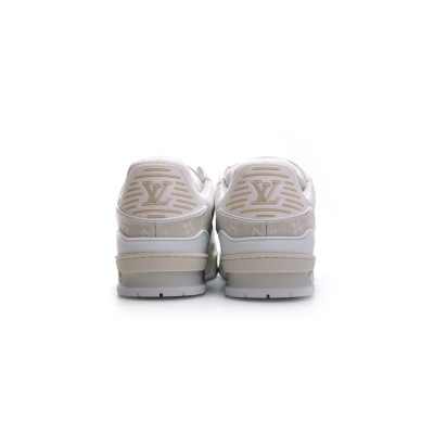 PK Louis Vuitton Trainer White Denim, MS0241 02