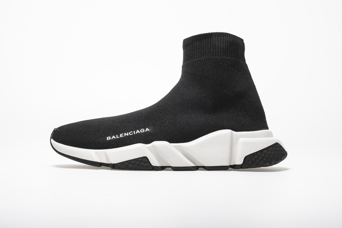 PK Balenciaga Speed Knit High Black