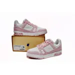 PK Louis Vuitton Trainer Rose Pink,VL0231
