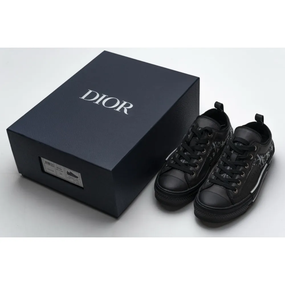 PK Dior B23 HT Oblique Transparency Low H565 White Black