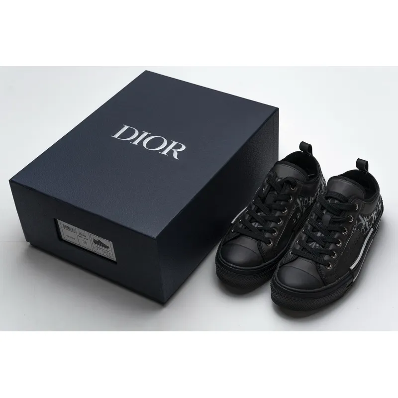 PK Dior B23 HT Oblique Transparency Low H565 White Black