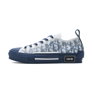 PK Dior B23 Low Top Blue Oblique 01