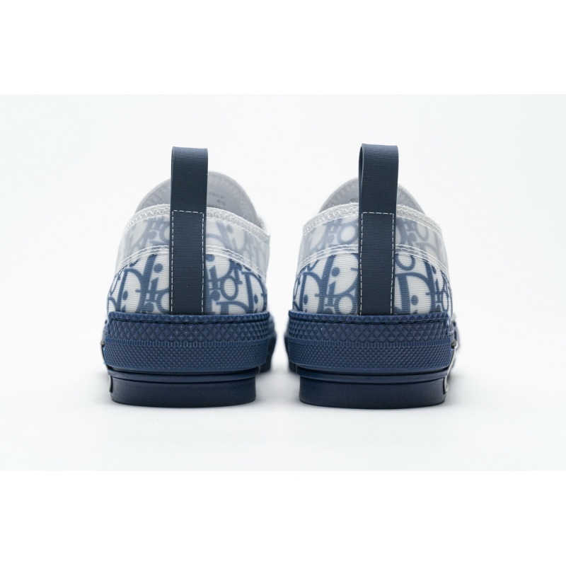 PK Dior B23 Low Top Blue Oblique