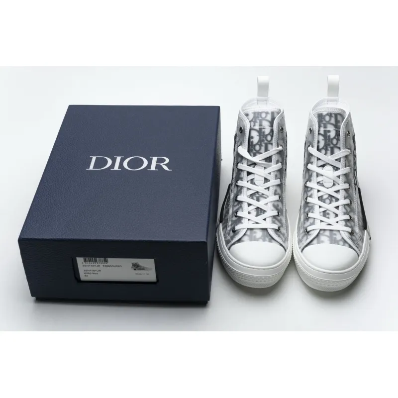 PK Dior B23 High Top Blue Oblique