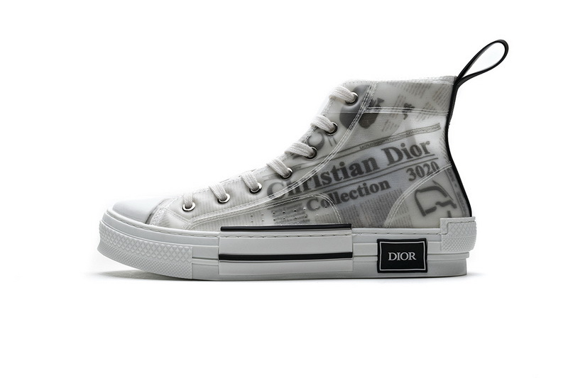 dior b23 high top daniel arsham newspaper