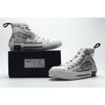 PK Dior B23 High Top Daniel Arsham Newspaper