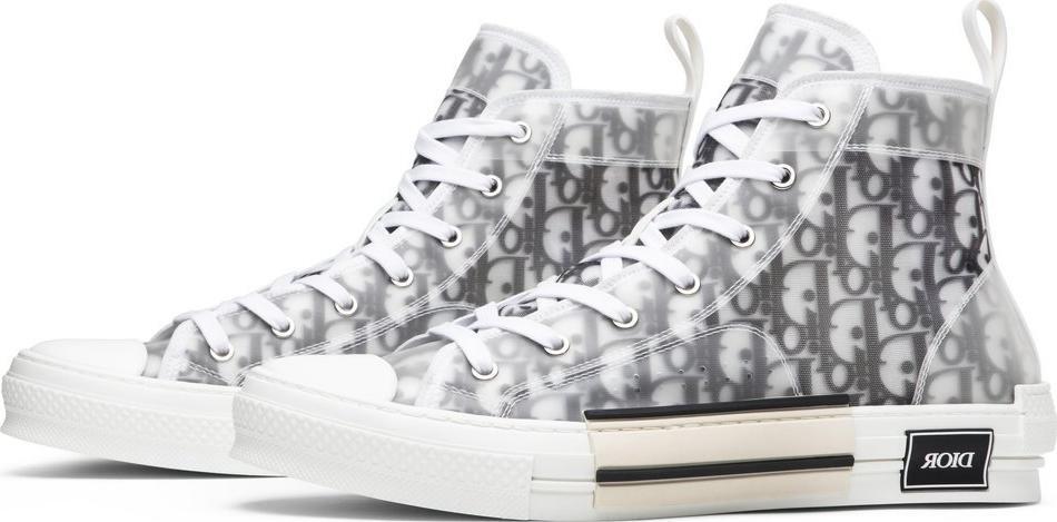 PK Dior B23 Oblique Linen Black