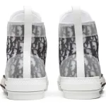 PK Dior B23 Oblique Linen Black
