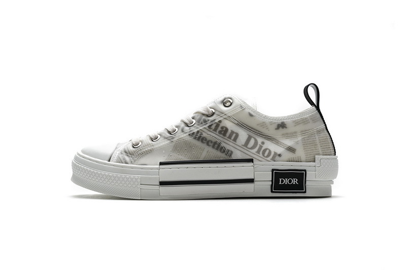 PK Dior B23 Low Top Daniel Asham Newspaper