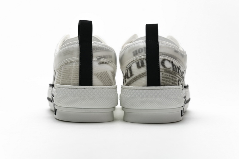 PK Dior B23 Low Top Daniel Asham Newspaper