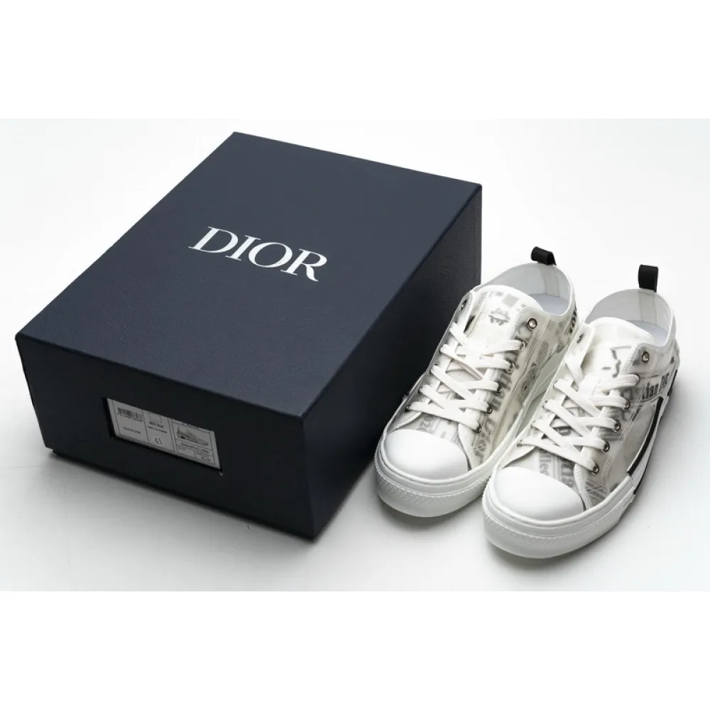 PK Dior B23 Low Top Daniel Asham Newspaper