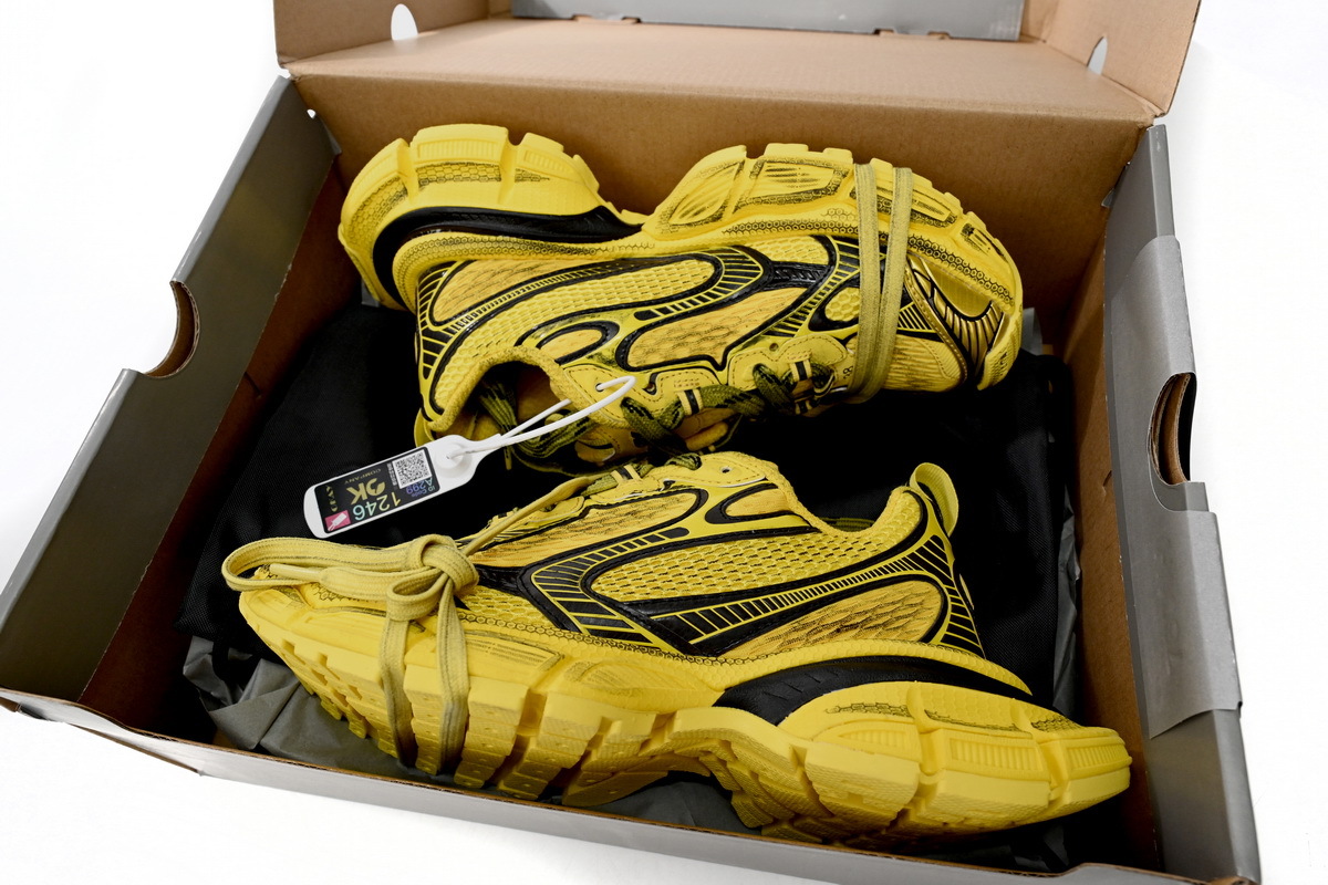  Perfectkicks Balenciaga 3-XL Black Yellow, 734733 W3XL2 7010