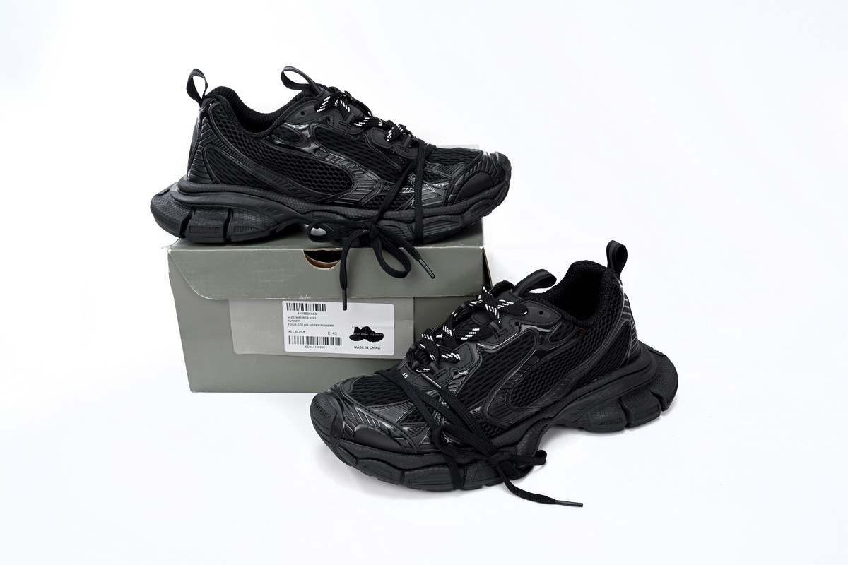  Perfectkicks Balenciaga 3-XL All Black, 734733 W2RC6 0203