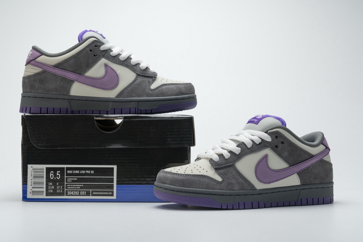 PK Dunk SB Low Purple Pigeon, 304292-051