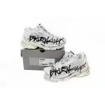 PK Balenciaga Runner White And Black Characters, 677402 W3RBQ 9010