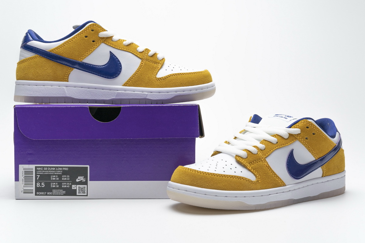 PK Dunk SB Low Laser Orange, BQ6817-800