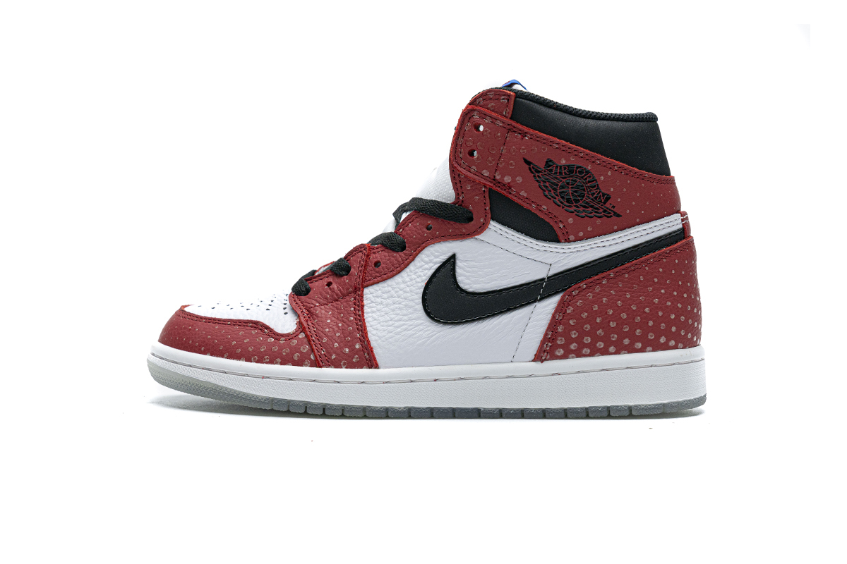 PK Jordan 1 Retro High Spider-Man Origin Story, 555088-602