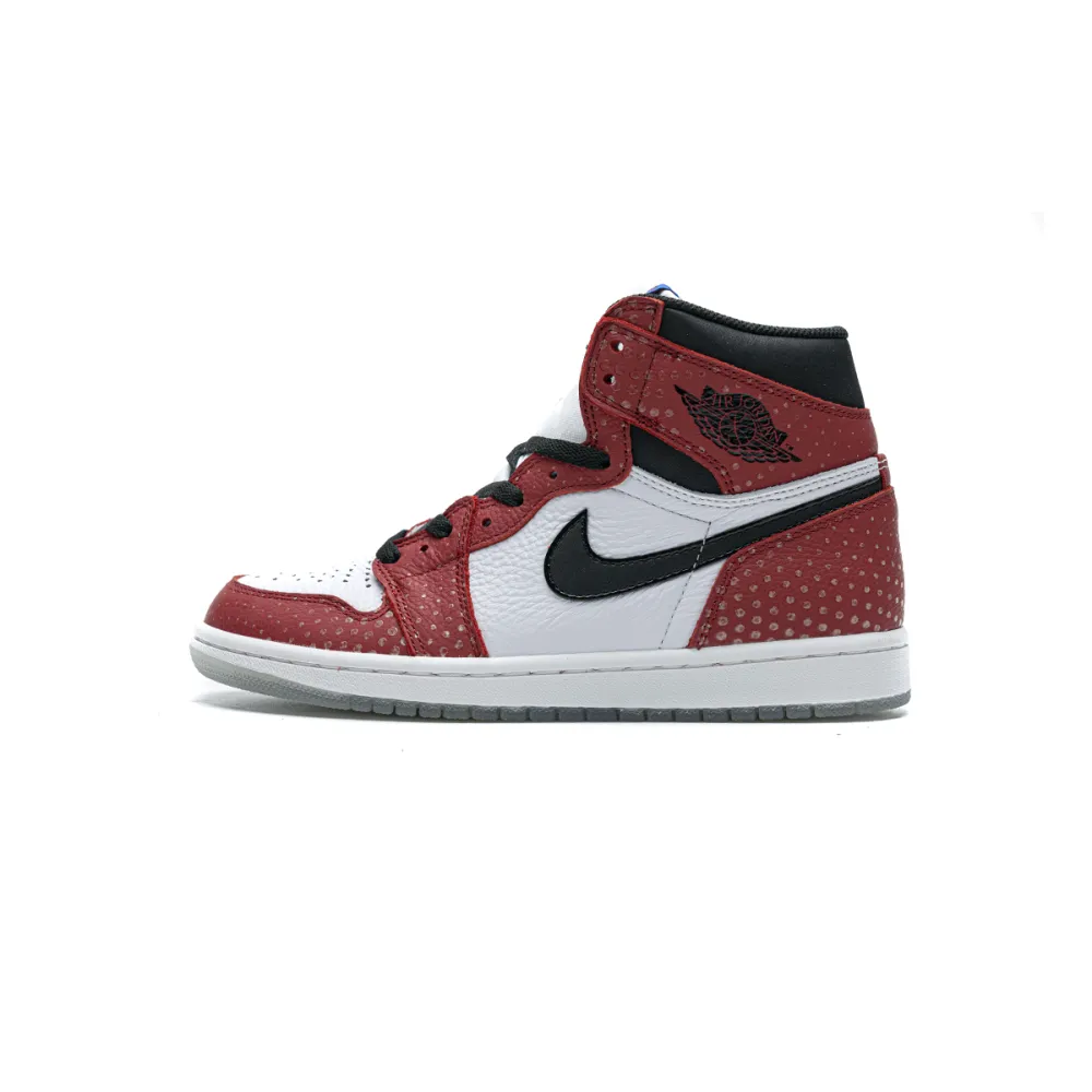 PK Jordan 1 Retro High Spider-Man Origin Story, 555088-602