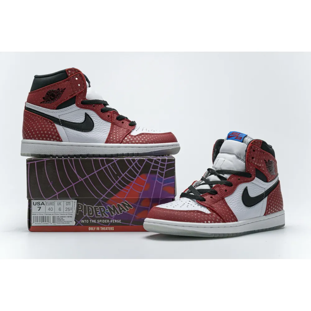 PK Jordan 1 Retro High Spider-Man Origin Story, 555088-602