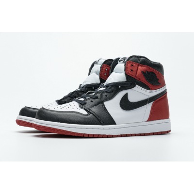 PK Jordan 1 Retro High Satin Black Toe (W), CD0461-016 02