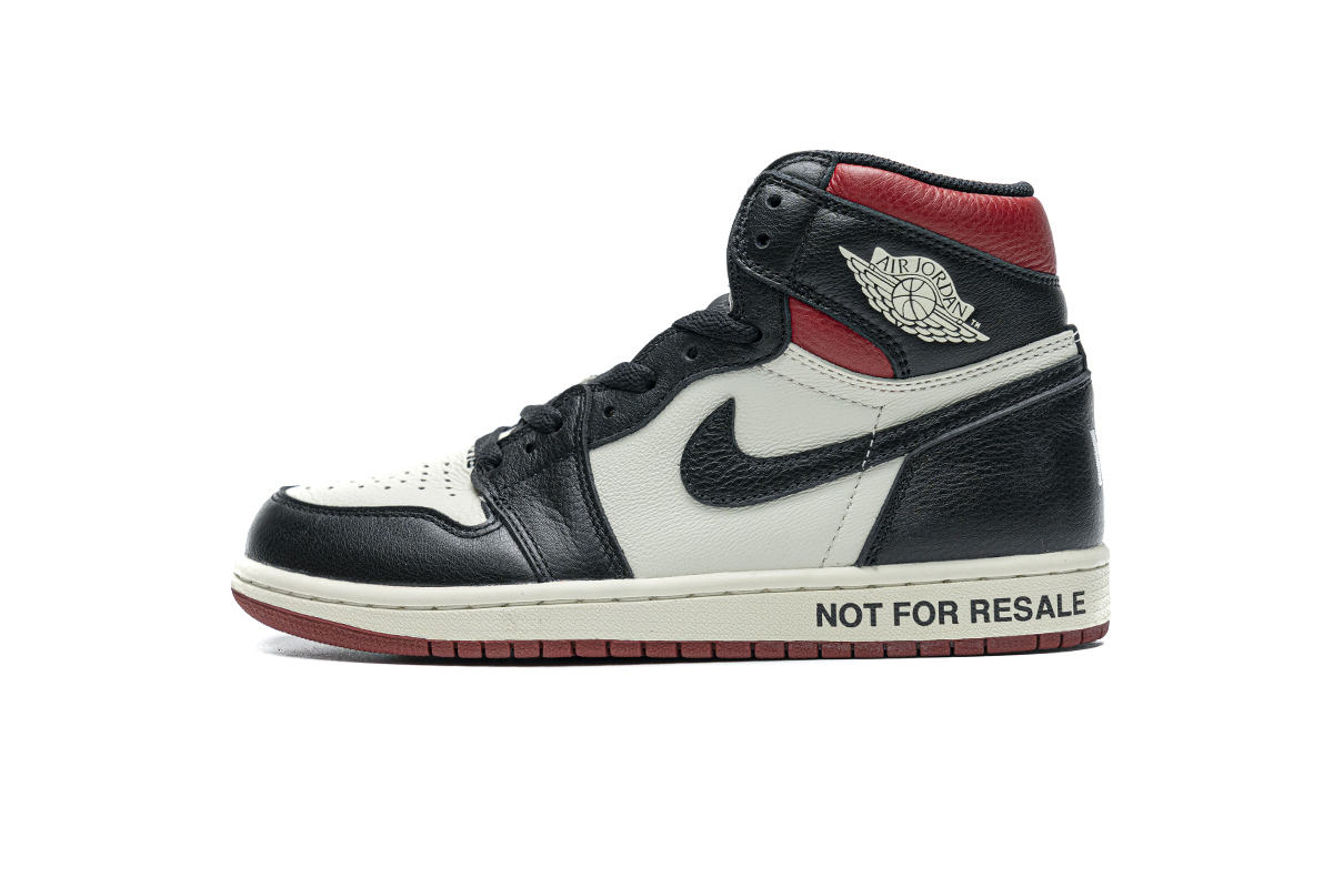 PK Jordan 1 Retro High "Not for Resale" Varsity Red, 861428-106