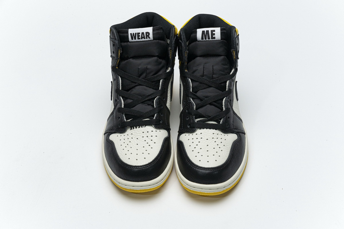 PK Jordan 1 Retro High "Not for Resale" Varsity Maize, 861428-107