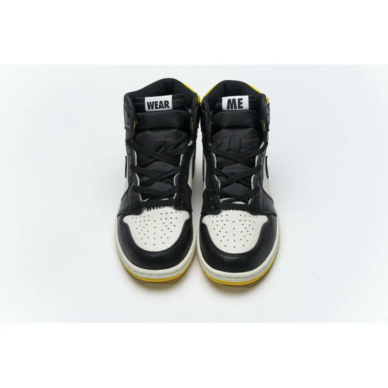 PK Jordan 1 Retro High "Not for Resale" Varsity Maize, 861428-107