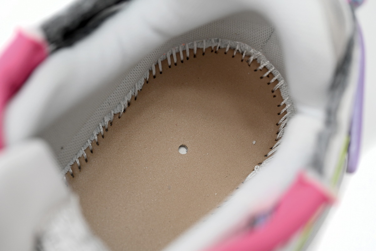 PK Balenciaga Runner White Yellow Purple, 677402 W3RH5 0308