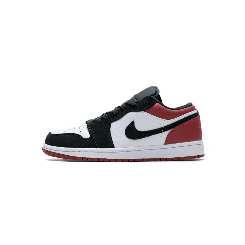 PK Jordan 1 Low Black Toe, 553558-116