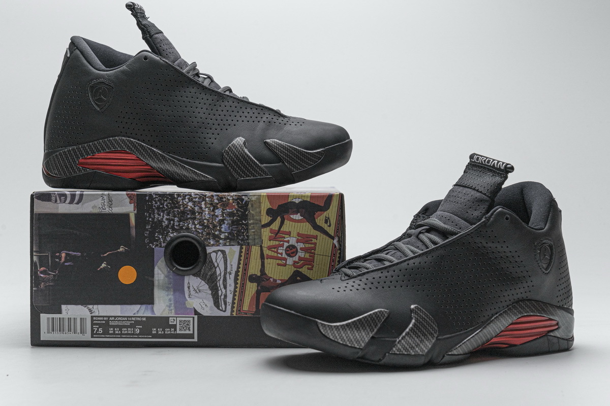 PK Jordan 14 Retro SE Black Anthracite, BQ3685-001