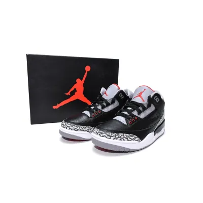 PK Jordan 3 Retro Black Cement (2018), 854262-001 01