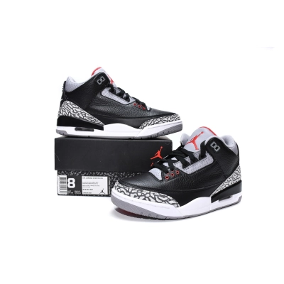 PK Jordan 3 Retro Black Cement (2018), 854262-001 02