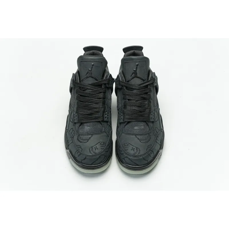 PK Jordan 4 Retro Kaws Black, 930155-001