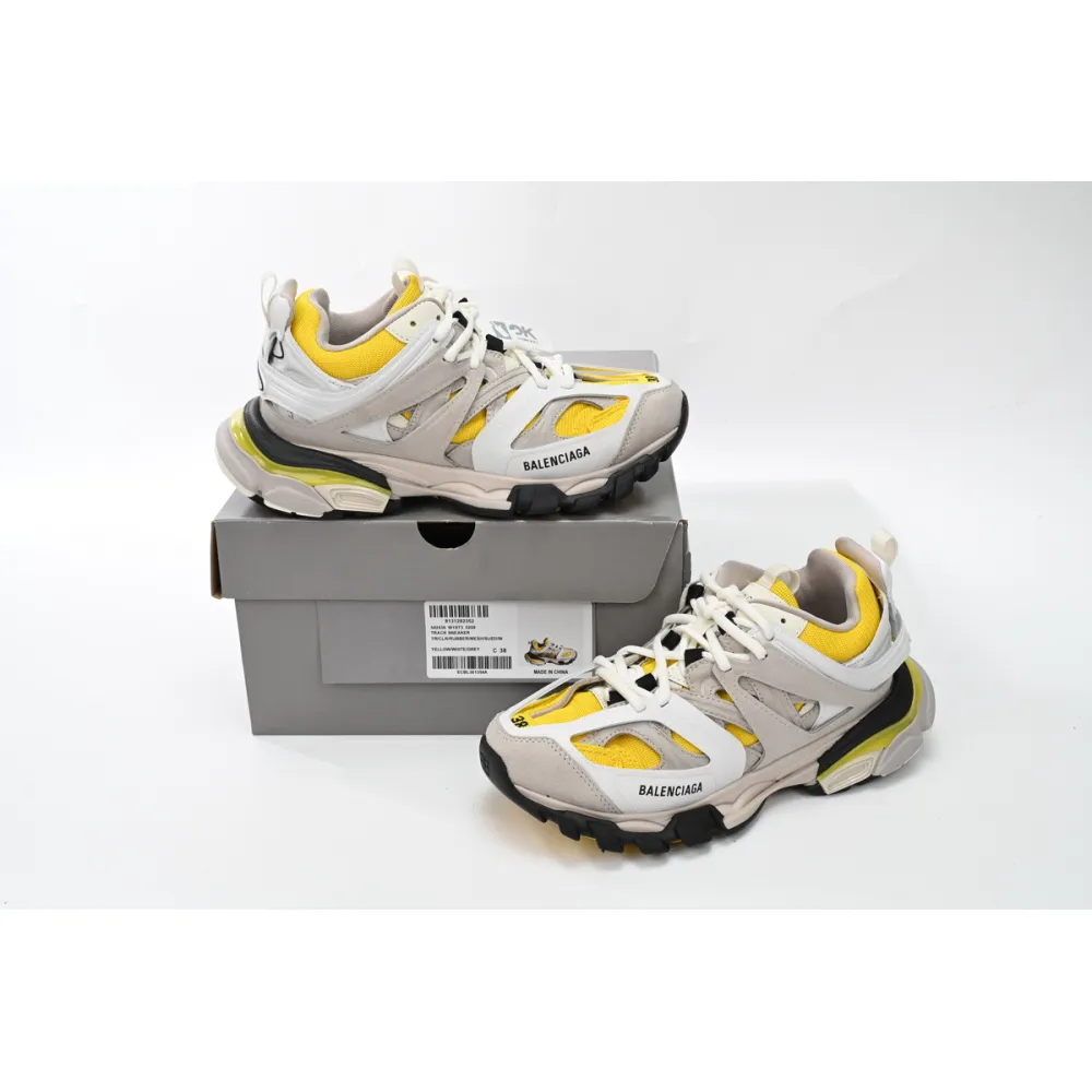 PK Balenciaga Tess S.Black Black And Yellow Tail, 542436 W1ST3 0258