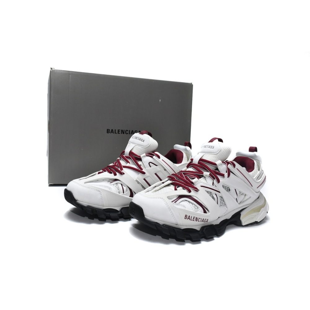 PK Balenciaga Tess S. White Claret Red, 542436 W1JH 1915