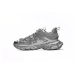 PK Balenciaga Track.2 Open Sneaker Bright Silver, 542436 W2FS3 8100