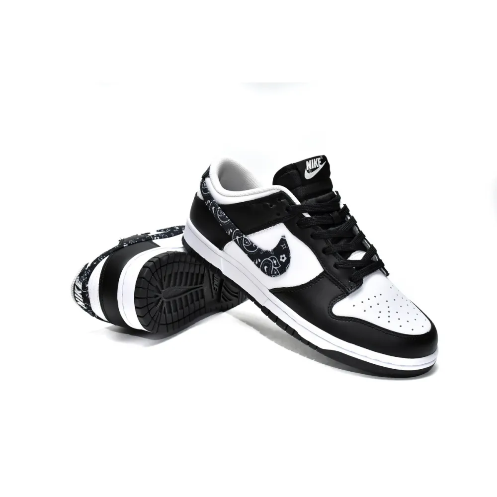 H12 Dunk SB Low Essential Paisley Pack Black (W), DH4401-100