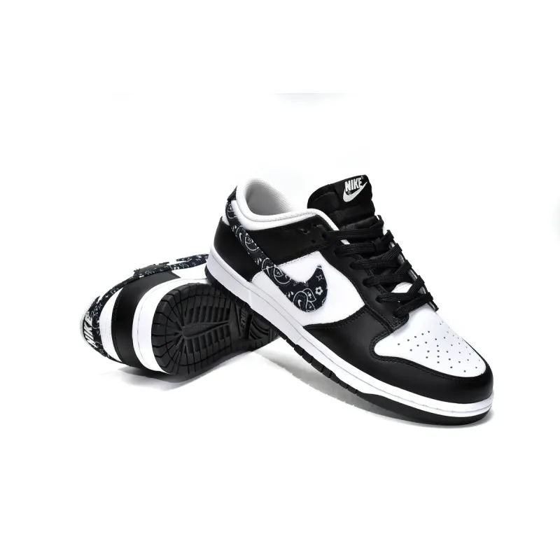 H12 Dunk SB Low Essential Paisley Pack Black (W), DH4401-100