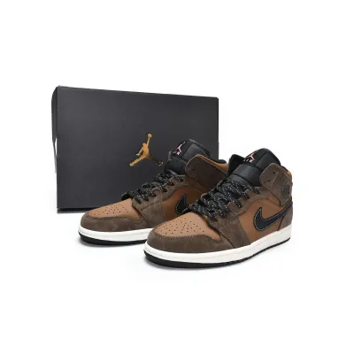 H12 Jordan 1 Mid SE Dark Chocolate, DC7294-200 01