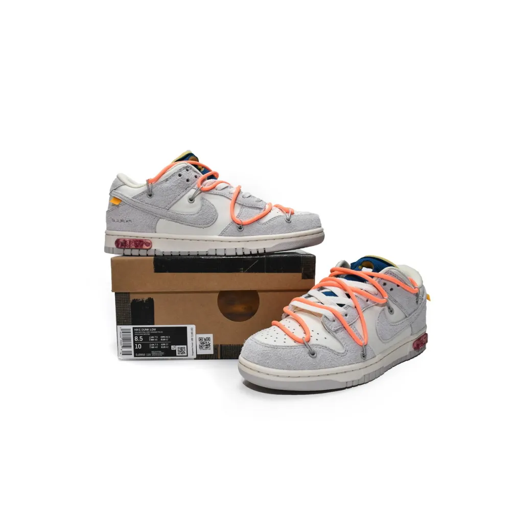 PK Dunk SB Low Off-White Lot 19, DJ0950-119