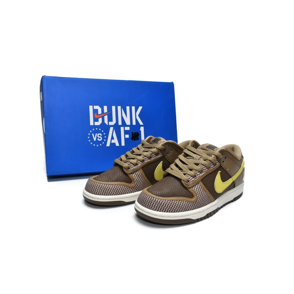 PK Dunk SB Low SP UNDEFEATED Canteen Dunk vs. AF1 Pack, DH3061-200