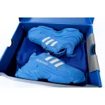 PK adidas x Balenciaga Triple S Blue And White Bars, 712764 W2ZB2 4090