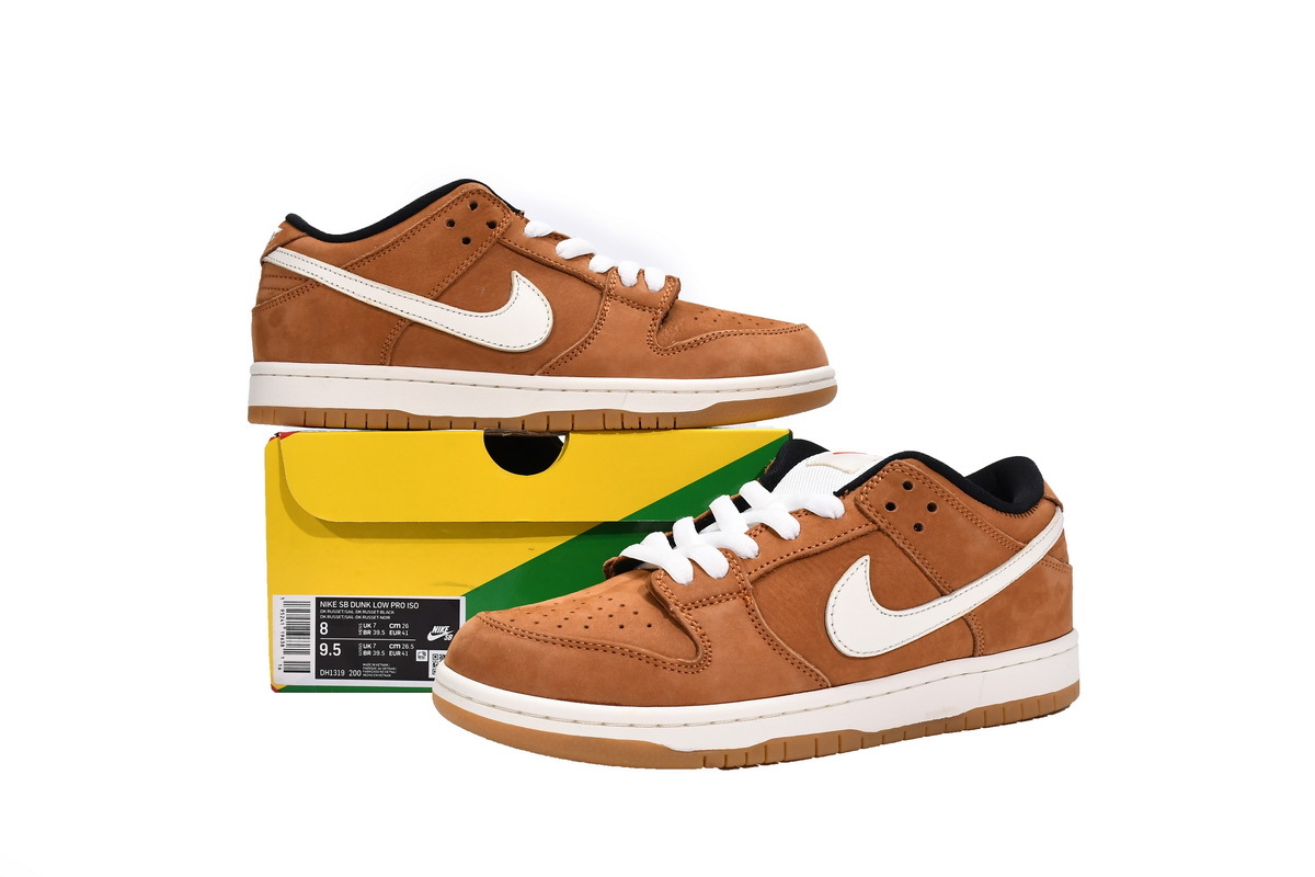 PK Dunk SB Low Pro Dark Russet, DH1319-200